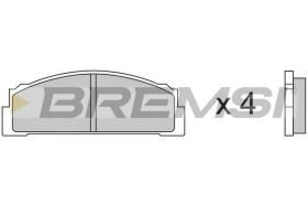 Bremsi BP2001 - PASTTILLA DE  FRENO | BRAKE PADS