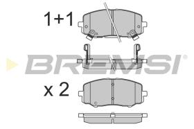 Bremsi BP3583 - PASTILLA DE FRENO | BRAKE PADS