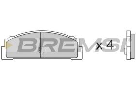 Bremsi BP2003 - PASTTILLA DE  FRENO | BRAKE PADS