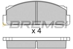 Bremsi BP2004 - PASTILLA DE FRENO | BRAKE PADS