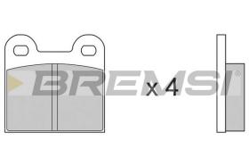 Bremsi BP2010 - PASTTILLA DE  FRENO | BRAKE PADS