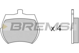 Bremsi BP2012 - PASTTILLA DE  FRENO | BRAKE PADS