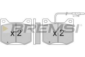 Bremsi BP2014 - PASTTILLA DE  FRENO | BRAKE PADS
