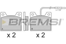 Bremsi BP2015 - BRAKE PADS