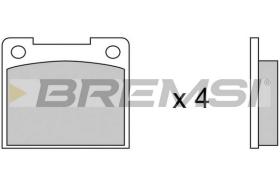Bremsi BP2019 - PASTTILLA DE  FRENO | BRAKE PADS