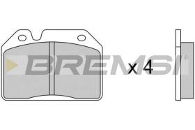 Bremsi BP2027 - BRAKE PADS