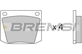 Bremsi BP2031 - PASTTILLA DE  FRENO | BRAKE PADS