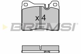 Bremsi BP2043 - PASTTILLA DE  FRENO | BRAKE PADS