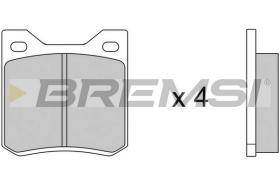 Bremsi BP2050 - BRAKE PADS