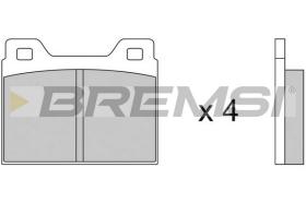 Bremsi BP2062 - PASTTILLA DE  FRENO | BRAKE PADS