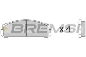 Bremsi BP2076 - PASTTILLA DE  FRENO | BRAKE PADS