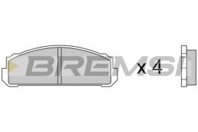 Bremsi BP2076 - PASTIGLIE FRENO | BRAKE PADS
