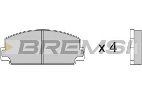 Bremsi BP2077 - PASTTILLA DE  FRENO | BRAKE PADS