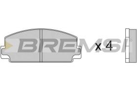 Bremsi BP2077 - PASTIGLIE FRENO | BRAKE PADS