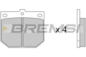 Bremsi BP2078 - PASTTILLA DE  FRENO | BRAKE PADS