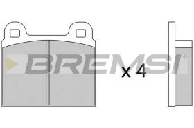 Bremsi BP2082 - PASTTILLA DE  FRENO | BRAKE PADS