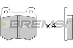 Bremsi BP2084 - BRAKE PADS