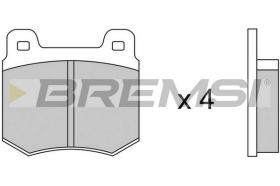 Bremsi BP2084 - BRAKE PADS