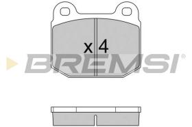 Bremsi BP2085 - PASTILLA DE FRENO | BRAKE PADS