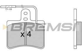 Bremsi BP2086 - BRAKE PADS