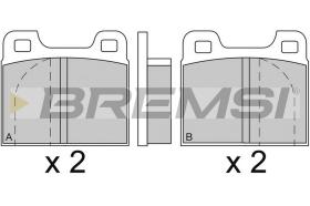 Bremsi BP2088 - PASTTILLA DE  FRENO | BRAKE PADS