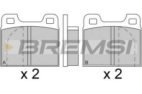 Bremsi BP2088 - PASTIGLIE FRENO | BRAKE PADS
