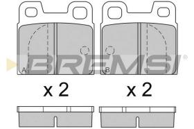 Bremsi BP2090 - PASTTILLA DE  FRENO | BRAKE PADS