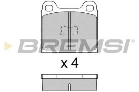 Bremsi BP2091 - PASTIGLIE FRENO | BRAKE PADS