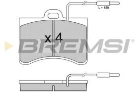 Bremsi BP2092 - PASTILLA DE FRENO | BRAKE PADS