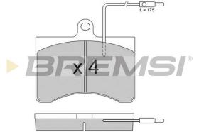 Bremsi BP2094 - PASTILLA DE FRENO | BRAKE PADS