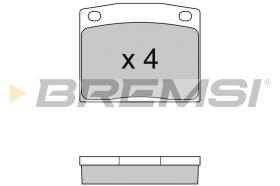Bremsi BP2095 - PASTTILLA DE  FRENO | BRAKE PADS
