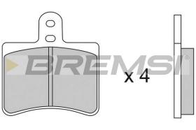 Bremsi BP2101 - BRAKE PADS
