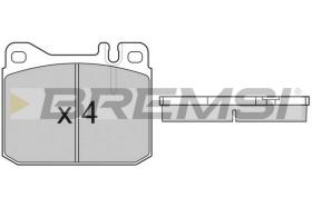 Bremsi BP2108 - PASTILLA DE FRENO | BRAKE PADS