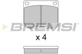 Bremsi BP2112 - BRAKE PADS