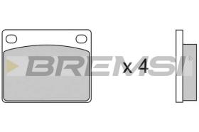 Bremsi BP2115 - BRAKE PADS