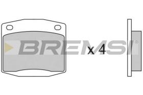 Bremsi BP2116 - PASTILLA DE FRENO | BRAKE PADS