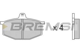 Bremsi BP2124 - PASTTILLA DE  FRENO | BRAKE PADS