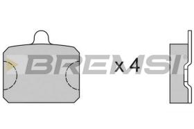 Bremsi BP2126 - BRAKE PADS