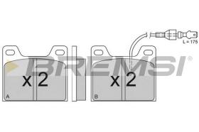 Bremsi BP2129 - BRAKE PADS