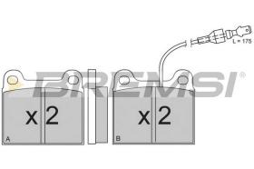 Bremsi BP2131 - PASTTILLA DE  FRENO | BRAKE PADS