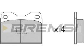Bremsi BP2135 - PASTILLA DE FRENO | BRAKE PADS