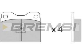 Bremsi BP2136 - PASTTILLA DE  FRENO | BRAKE PADS