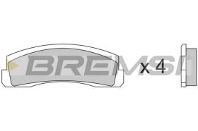 Bremsi BP2138 - PASTIGLIE FRENO | BRAKE PADS