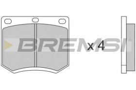 Bremsi BP2139 - PASTILLA DE FRENO | BRAKE PADS