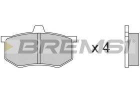 Bremsi BP2140 - BRAKE PADS