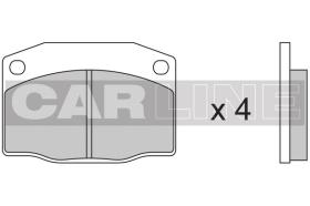 Bremsi BP2142 - BRAKE PADS