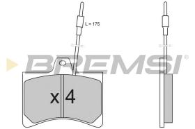 Bremsi BP2148 - PASTTILLA DE  FRENO | BRAKE PADS