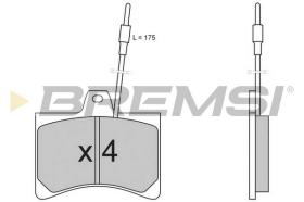 Bremsi BP2148 - PASTIGLIE FRENO | BRAKE PADS