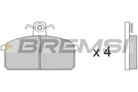 Bremsi BP2151 - PASTTILLA DE  FRENO | BRAKE PADS