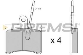 Bremsi BP2161 - PASTTILLA DE  FRENO | BRAKE PADS